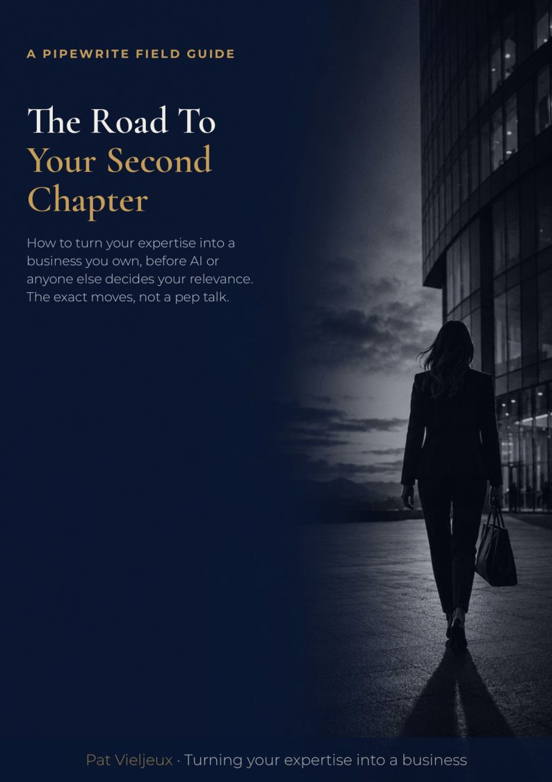 The road to your second chapter